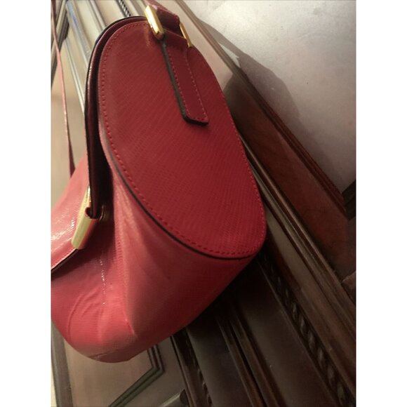 Y2K Rare FERRE MADE IN ITALY NO 14745 RED POCKETBOOK Ex COND Rare - Picture 3 of 10